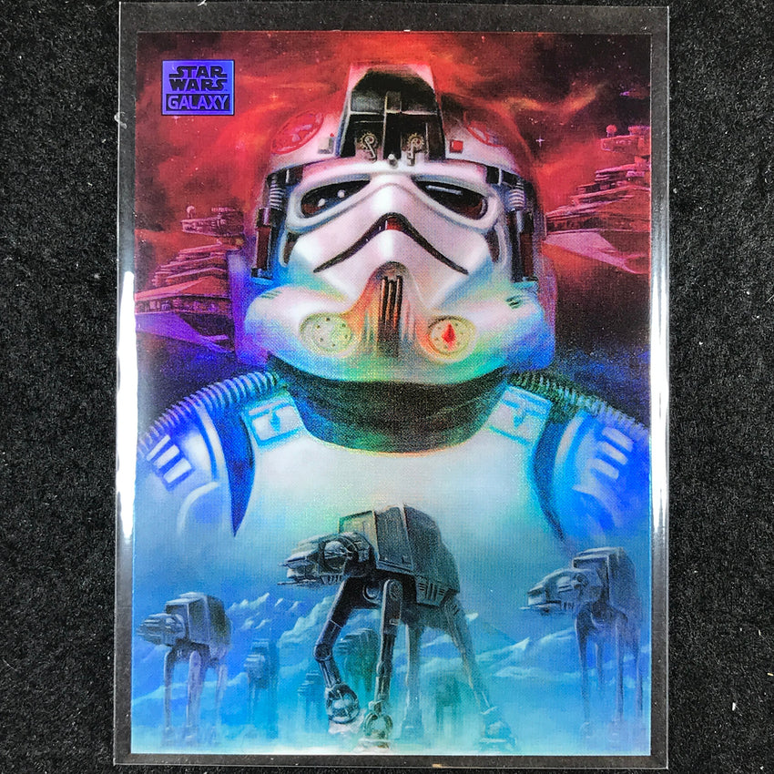 2024 Star Wars Chrome Galaxy AT-AT DRIVERS Base Refractor #45