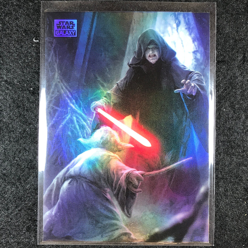2024 Star Wars Chrome Galaxy BEYOND THE CAVE Base Refractor #4