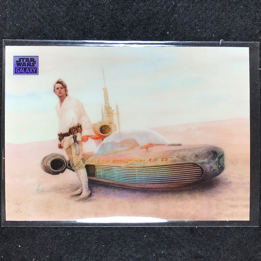 2024 Star Wars Chrome Galaxy PASSAGE TO ALDERAAN Base Refractor #51