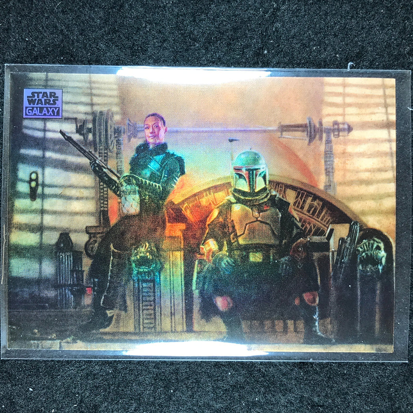 2024 Star Wars Chrome Galaxy RETURN TO JABBA'S PALACE Base Refractor #52
