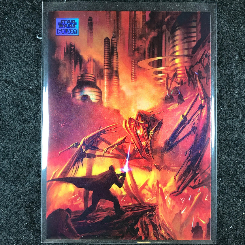 2024 Star Wars Chrome Galaxy ON MUSTAFAR Base Refractor #54