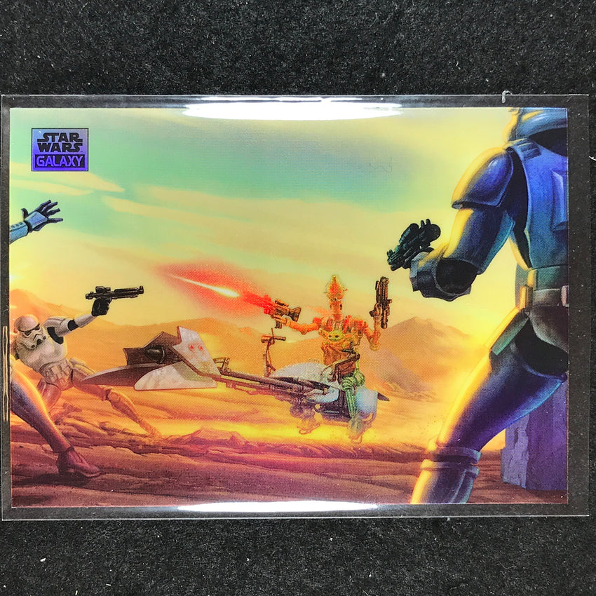 2024 Star Wars Chrome Galaxy IG-11'S INITIATIVE Base Refractor #57