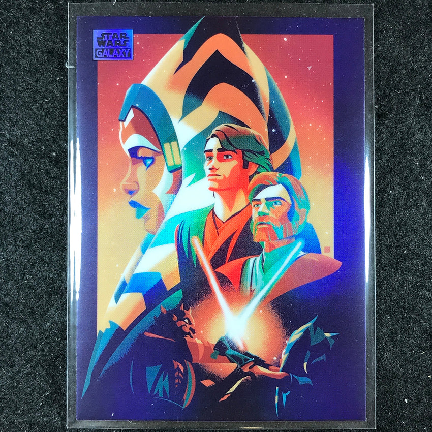 2024 Star Wars Chrome Galaxy VICTORY AND DEFEAT Base Refractor #58