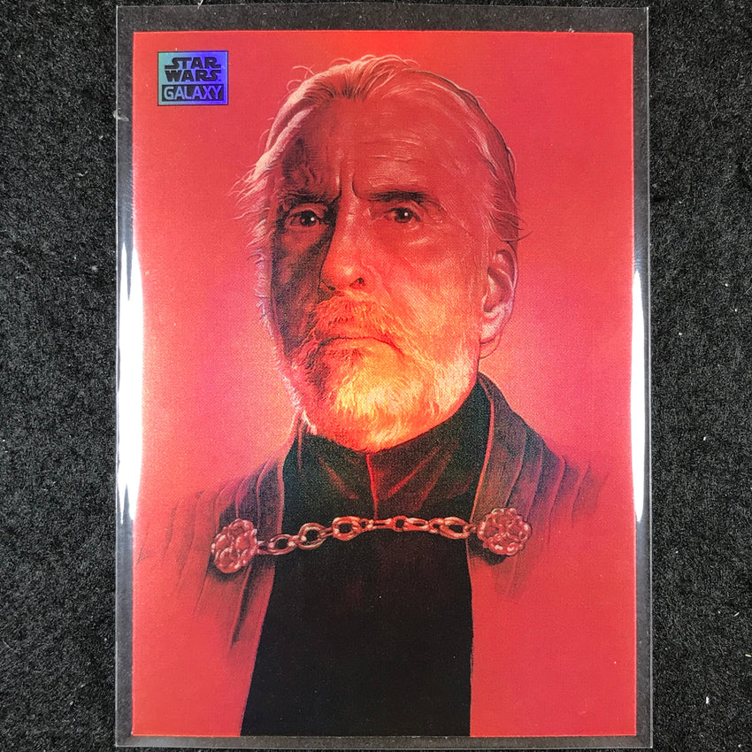 2024 Star Wars Chrome Galaxy COUNT DOOKU Base Refractor #60