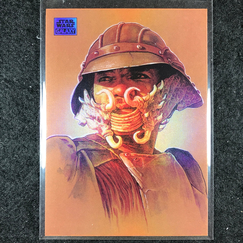 2024 Star Wars Chrome Galaxy LANDO CALRISSIAN Base Refractor #62