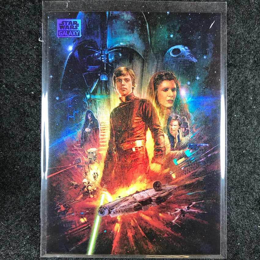 2024 Star Wars Chrome Galaxy THE DESTINY OF A JEDI Base Refractor #70