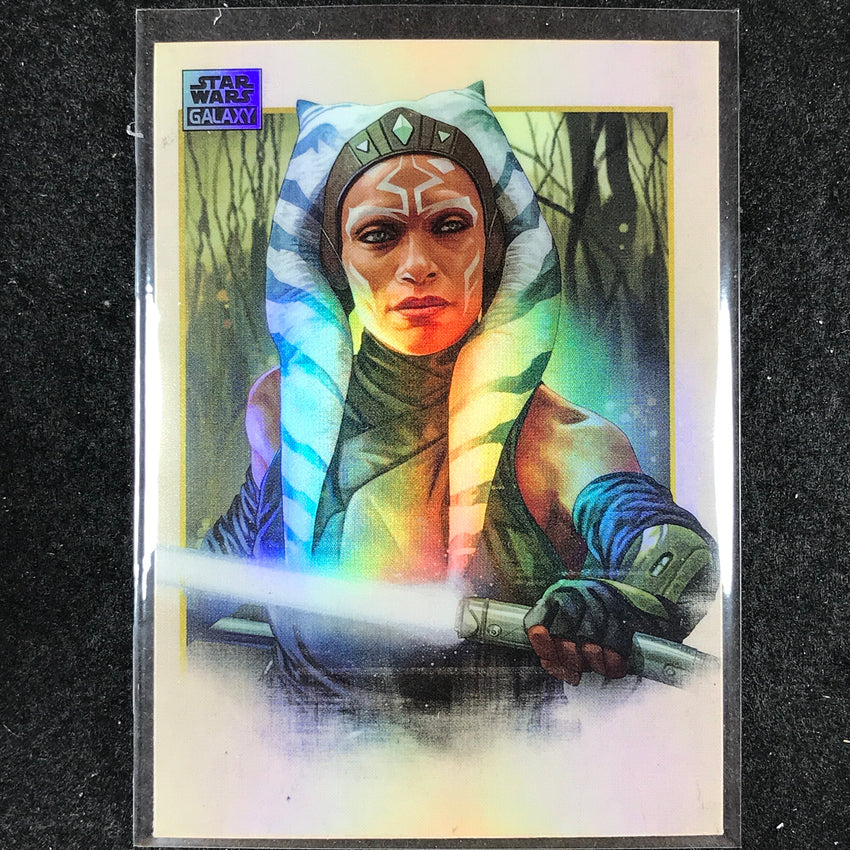 2024 Star Wars Chrome Galaxy AHSOKA TANO Base Refractor #74