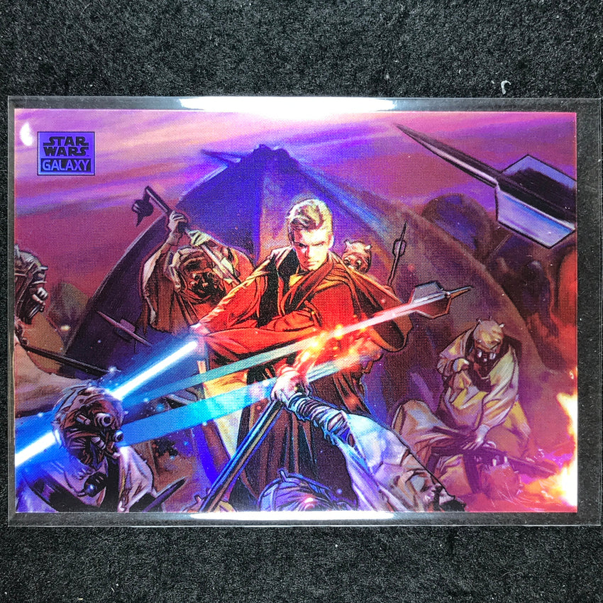 2024 Star Wars Chrome Galaxy ANAKIN SKYWALKER'S REVENGE Base Refractor #7