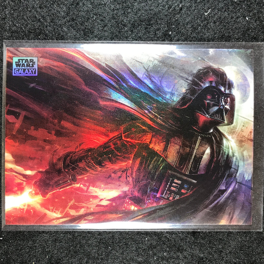 2024 Star Wars Chrome Galaxy CONQUERING SHADOW Base Refractor #80