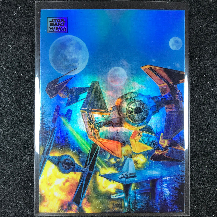2024 Star Wars Chrome Galaxy IMPERIAL FLEET Base Refractor #86