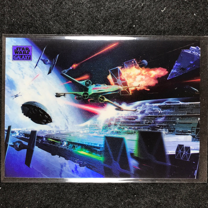 2024 Star Wars Chrome Galaxy HOTH EVACUATION Base Refractor #89