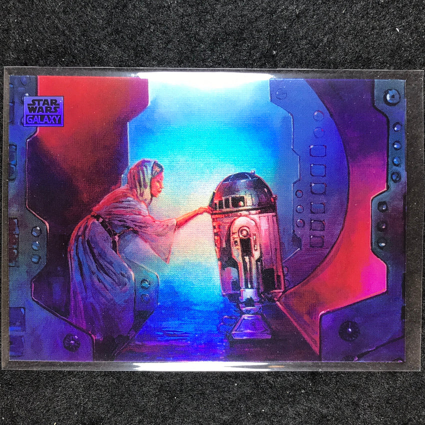 2024 Star Wars Chrome Galaxy YOU ARE OUR ONLY HOPE Base Refractor #90