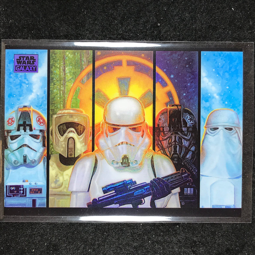 2024 Star Wars Chrome Galaxy DISCIPLES OF THE EMPIRE Base Refractor #95