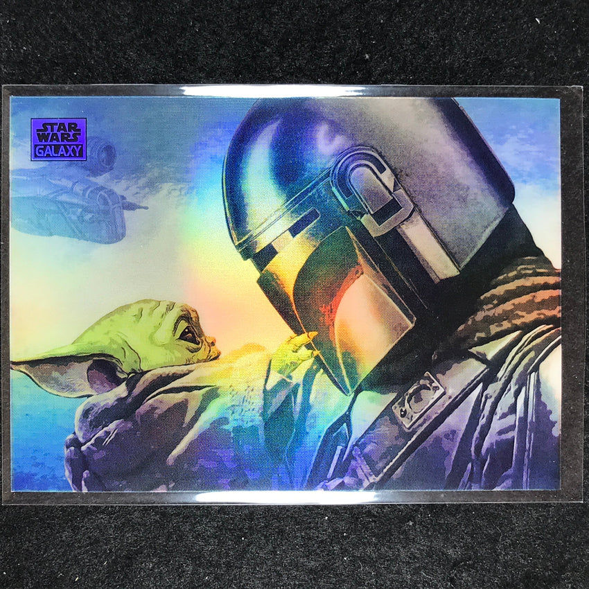 2024 Star Wars Chrome Galaxy GOODBYE FOR NOW Base Refractor #98