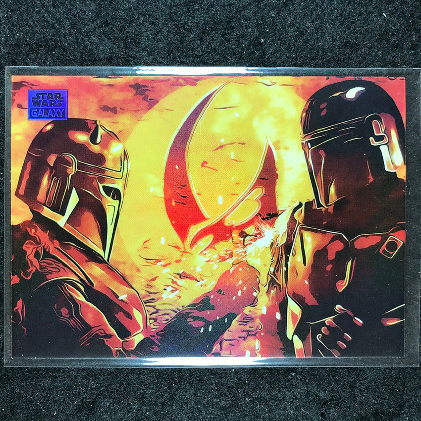 2024 Star Wars Chrome Galaxy FORGED BY DESTINY Base Refractor #99