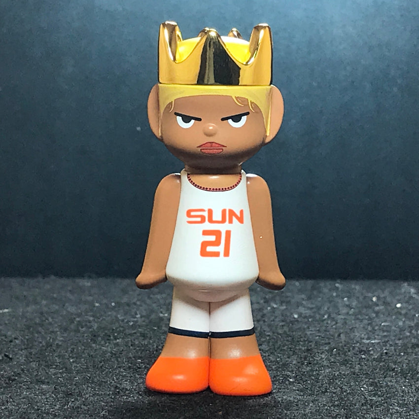 2024 Ghostwrite WNBA Game Face 100% 2.75" DIJONAI CARRINGTON Star Gold /10