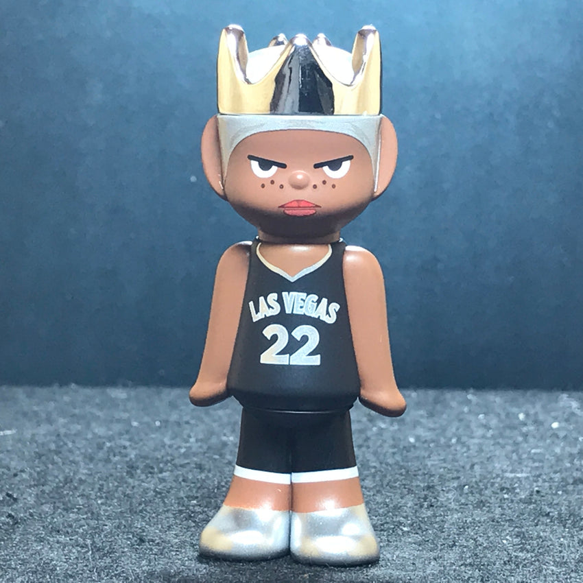 2024 Ghostwrite WNBA Game Face 100% 2.75" A'JA WILSON Star Chrome /5