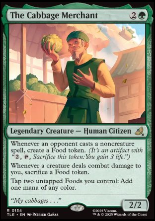 FOIL The Cabbage Merchant - #134 - Rare - Avatar: The Last Airbender Eternal