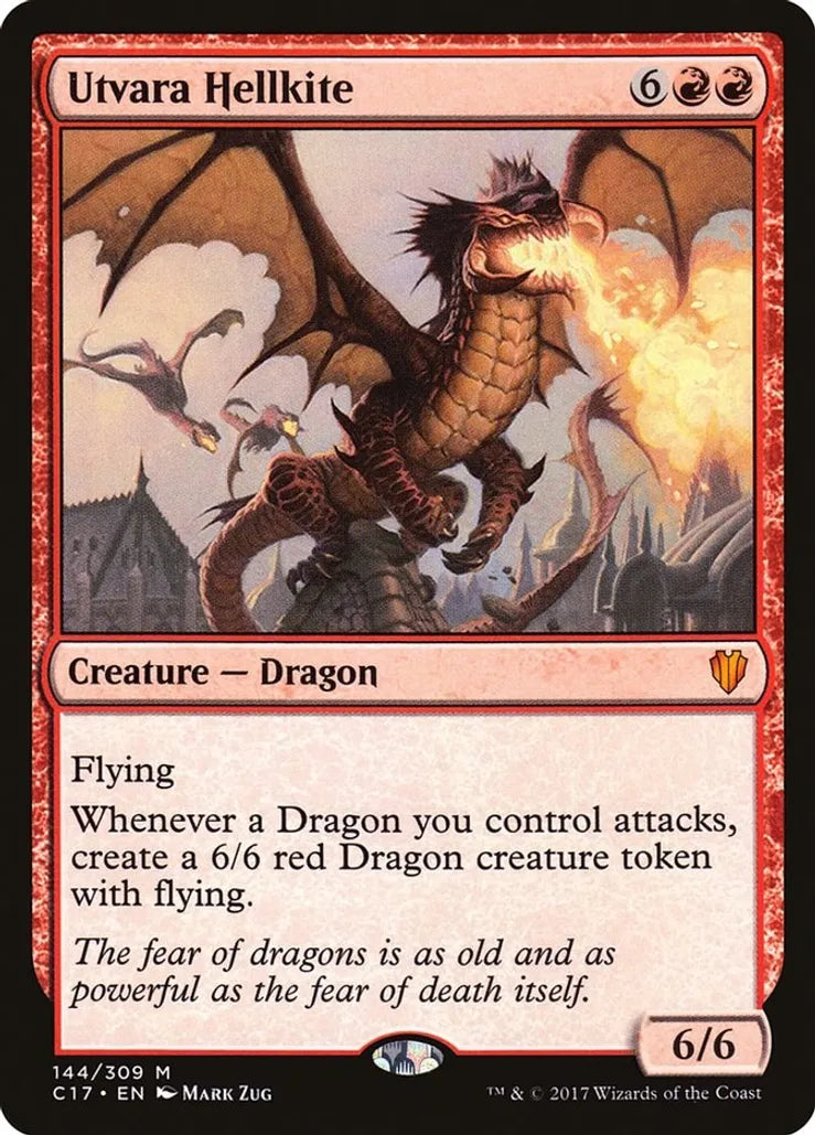 Utvara Hellkite - 144/409 - Mythic Commander 2017