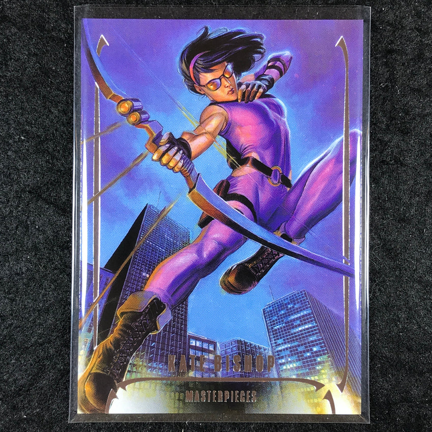 2024 Marvel Masterpieces Nahuel Grego KATE BISHOP Base Level 1 /1999 #18