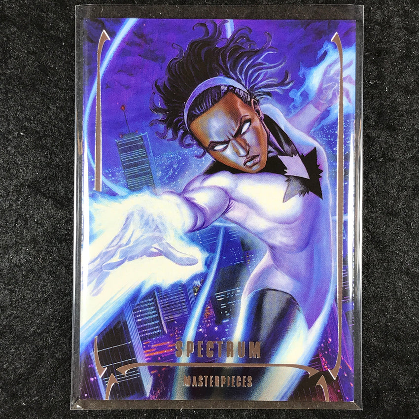 2024 Marvel Masterpieces Nahuel Grego SPECTRUM Base Level 1 /1999 #27