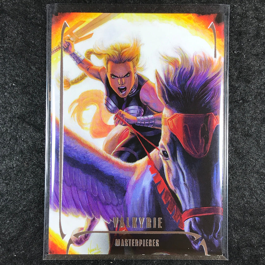 2024 Marvel Masterpieces Nahuel Grego VALKYRIE Base Level 1 /1999 #32
