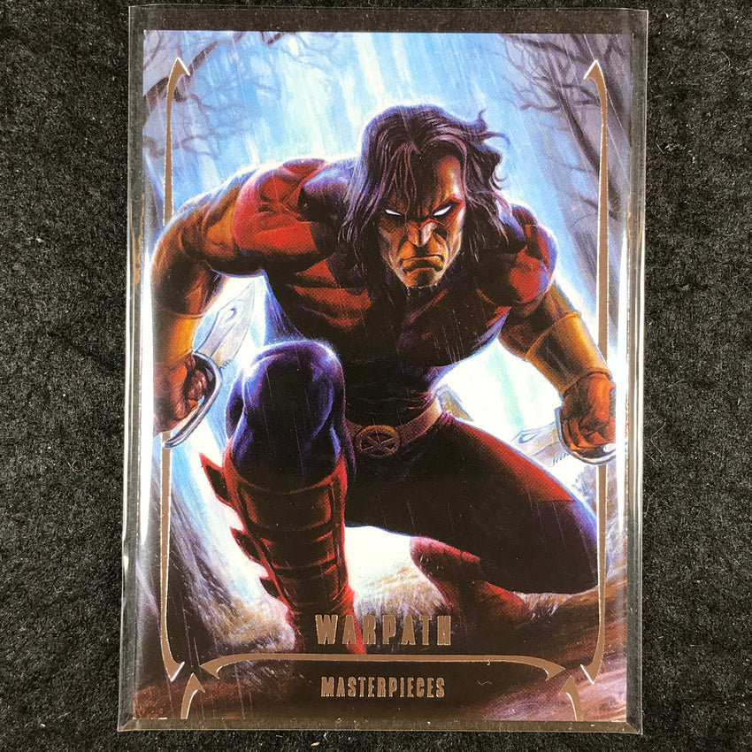 2024 Marvel Masterpieces Nahuel Grego WARPATH Base Level 1 /1999 #33