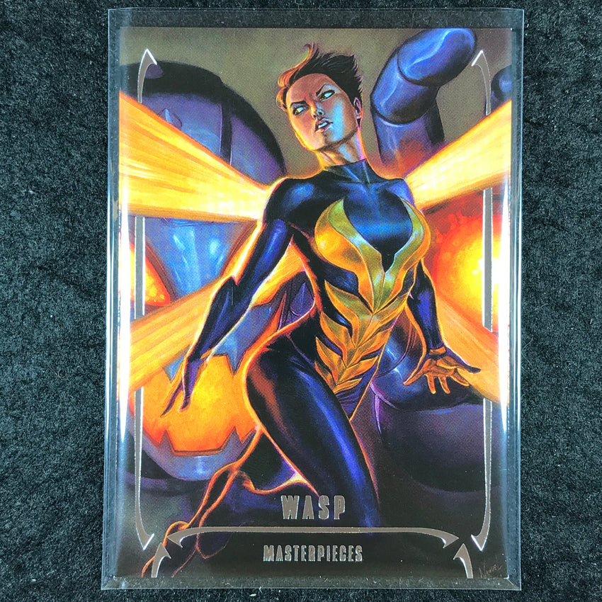 2024 Marvel Masterpieces Nahuel Grego WASP Base Level 1 /1999 #34