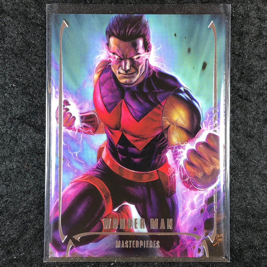 2024 Marvel Masterpieces Nahuel Grego WONDER MAN Base Level 1 /1999 #35
