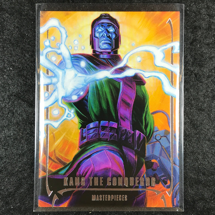 2024 Marvel Masterpieces Nahuel Grego KANG THE CONQUEROR Base Level 2 /1499 #57
