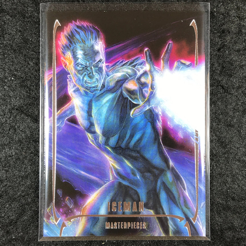 2024 Marvel Masterpieces Nahuel Grego ICEMAN Base Level 2 /1499 #58