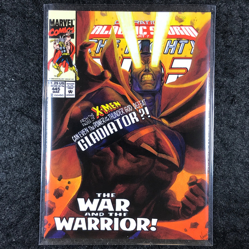 2024 Marvel Masterpieces Nahuel Grego GLADIATOR Variant Cover Level 1 /1499 #11