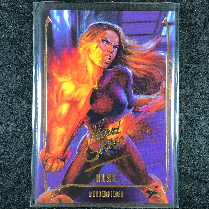 2024 Marvel Masterpieces Nahuel Grego HUSK Gold Foil Series #15