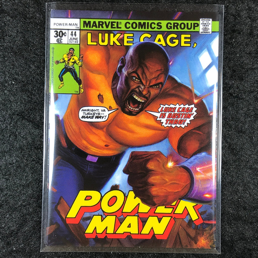 2024 Marvel Masterpieces Nahuel Grego LUKE CAGE Variant Cover Level 1 /1499 #20
