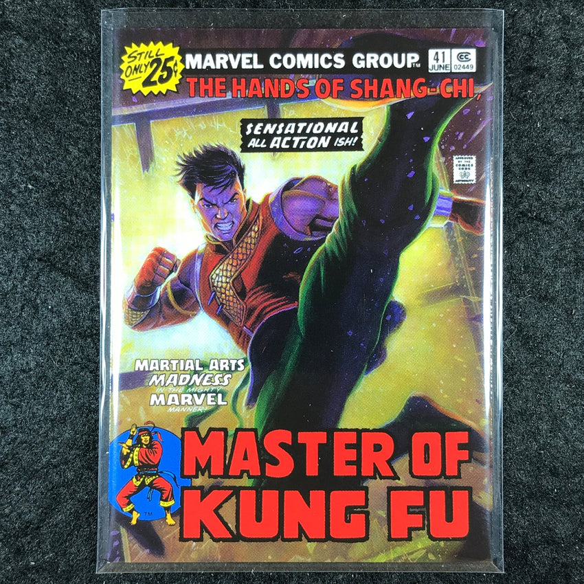 2024 Marvel Masterpieces Nahuel Grego SHANG-CHI Variant Cover Level 1 /1499 #26