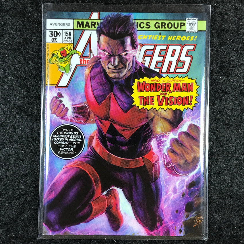 2024 Marvel Masterpieces Nahuel Grego WONDER MAN Variant Cover Level 1 /1499 #35
