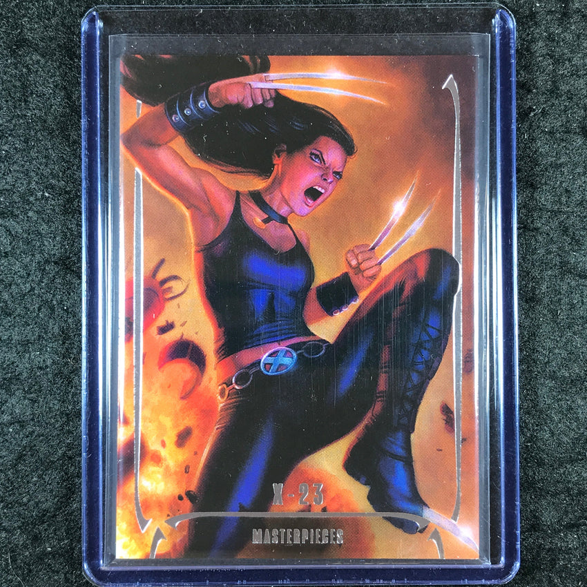 2024 Marvel Masterpieces Nahuel Grego X-23 Base Level 3 /999 #66