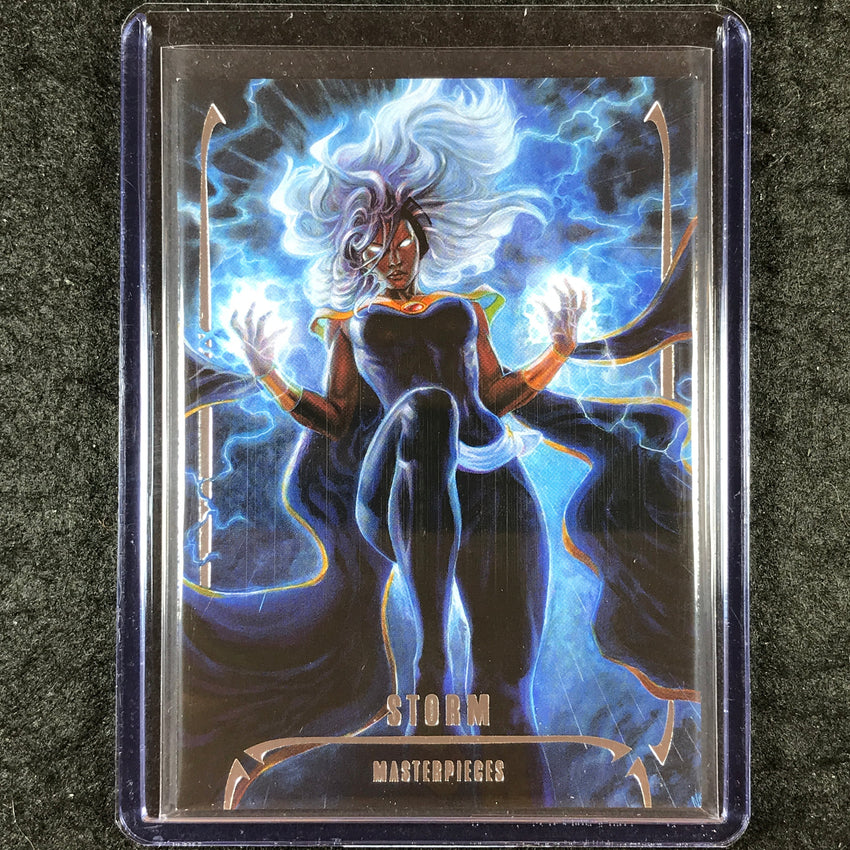 2024 Marvel Masterpieces Nahuel Grego STORM Base Level 3 /999 #67