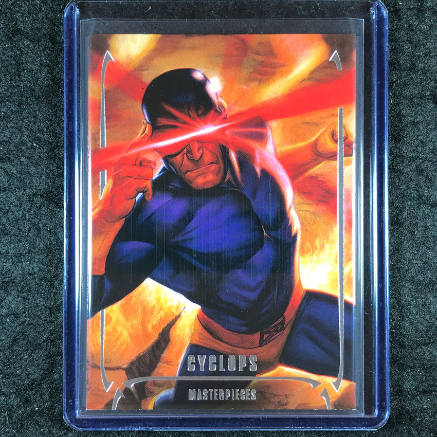2024 Marvel Masterpieces Nahuel Grego CYCLOPS Base Level 3 /999 #73