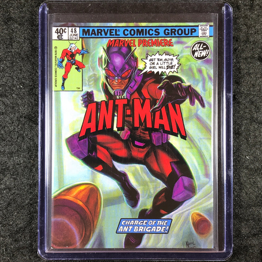 2024 Marvel Masterpieces Nahuel Grego ANT-MAN Variant Cover Level 2 /999 #40