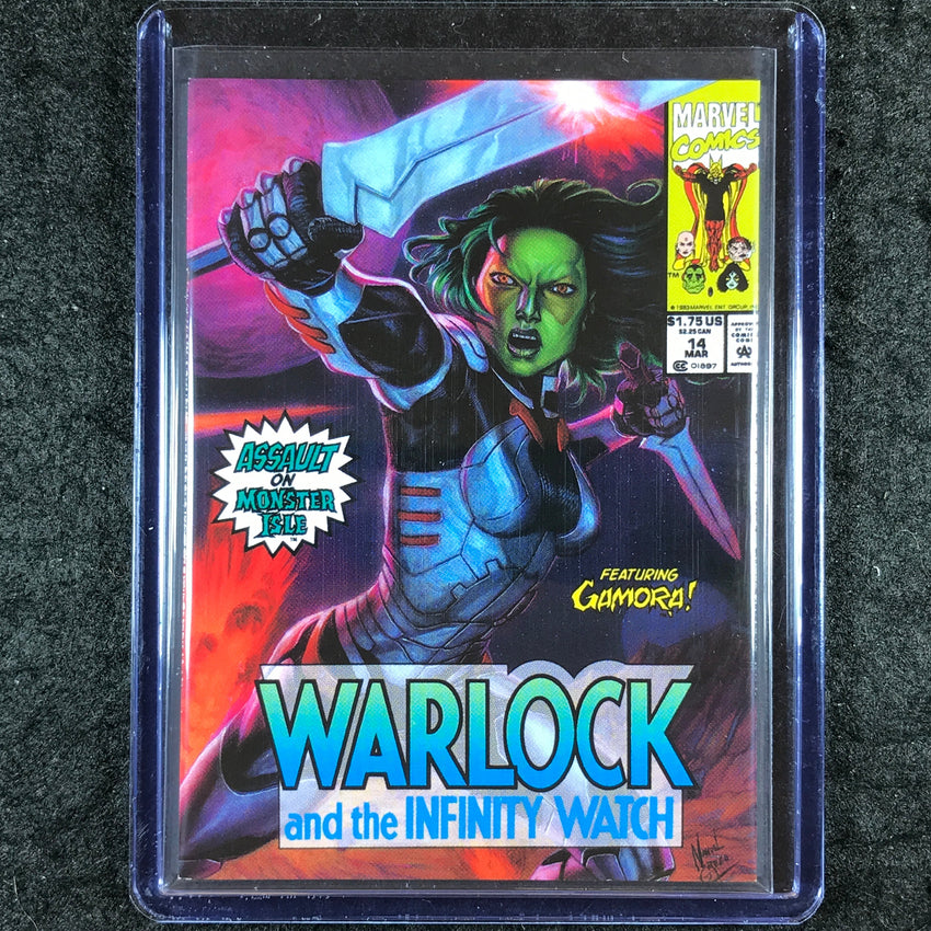 2024 Marvel Masterpieces Nahuel Grego GAMORA Variant Cover Level 2 /999 #49