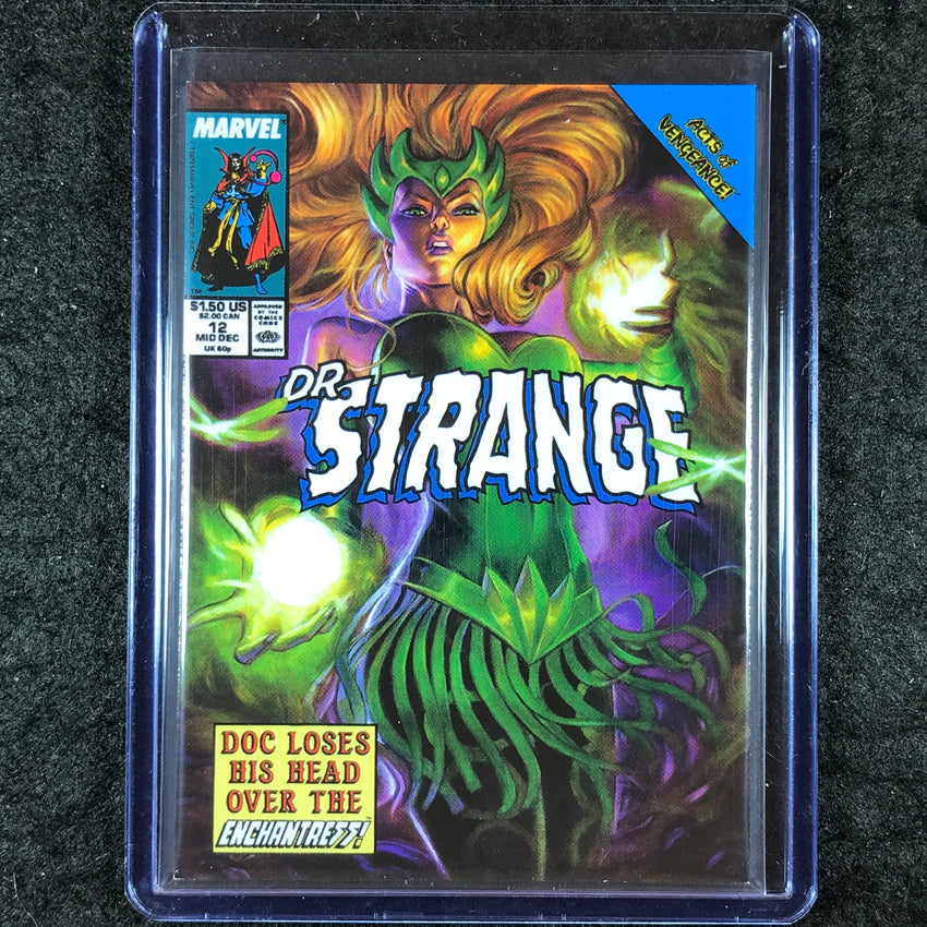 2024 Marvel Masterpieces Nahuel Grego ENCHANTRESS Variant Cover Level 2 /999 #59