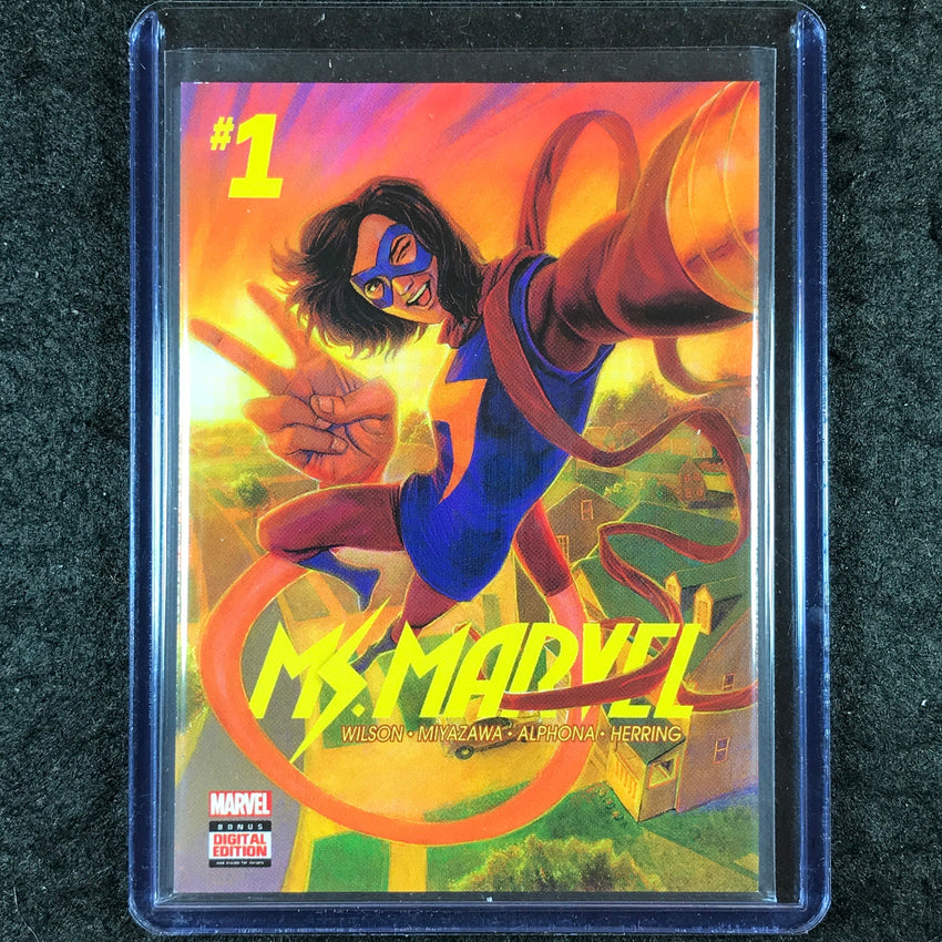 2024 Marvel Masterpieces Nahuel Grego MS. MARVEL Variant Cover Level 3 130/399