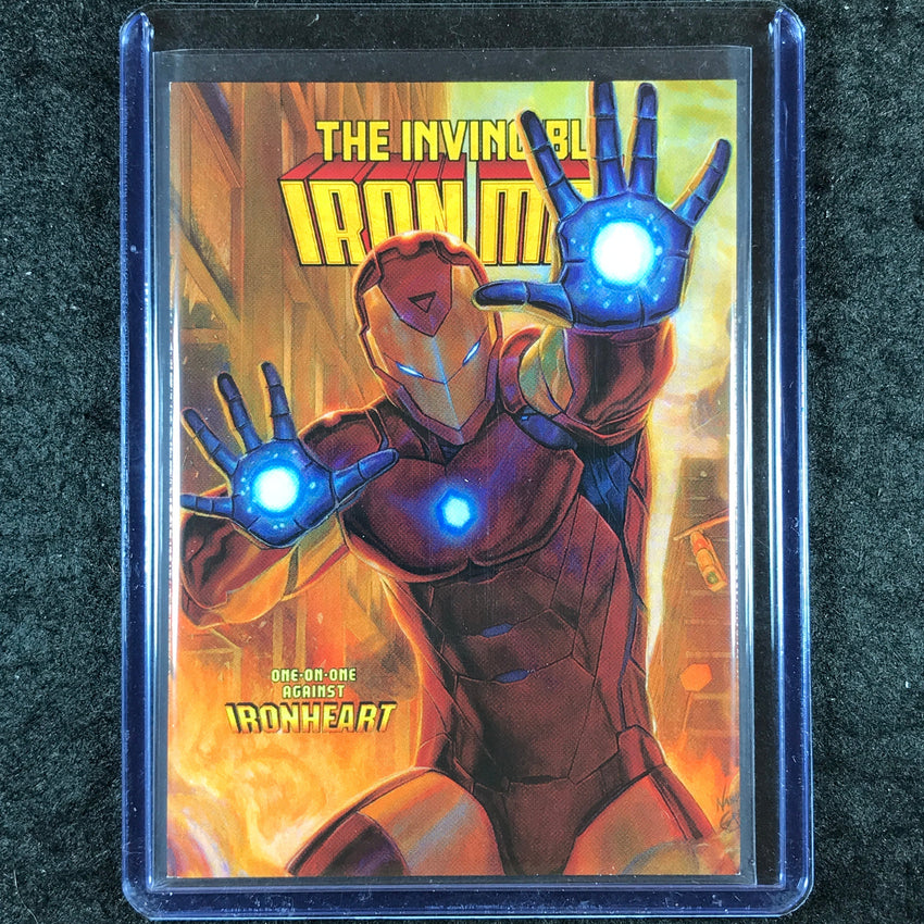 2024 Marvel Masterpieces Nahuel Grego IRON MAN Variant Cover Level 3 260/399 #75