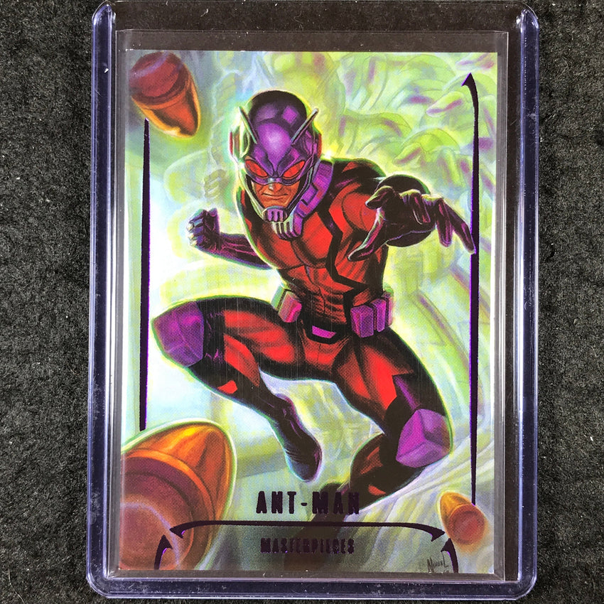 2024 Marvel Masterpieces Nahuel Grego ANT-MAN Base Epic Purple 39/199 #40