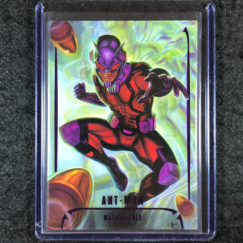 2024 Marvel Masterpieces Nahuel Grego ANT-MAN Base Epic Purple 149/199 #40