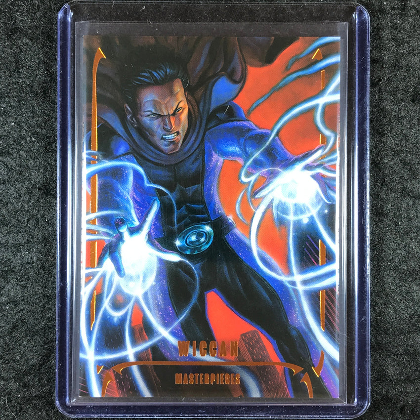 2024 Marvel Masterpieces Nahuel Grego WICCAN Base Legendary Orange 73/99 #45