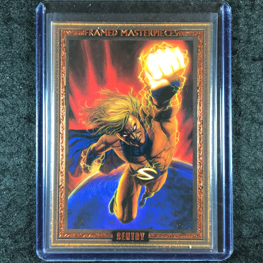 2024 Marvel Masterpieces Nahuel Grego SENTRY Framed Masterpieces 86/99 #61