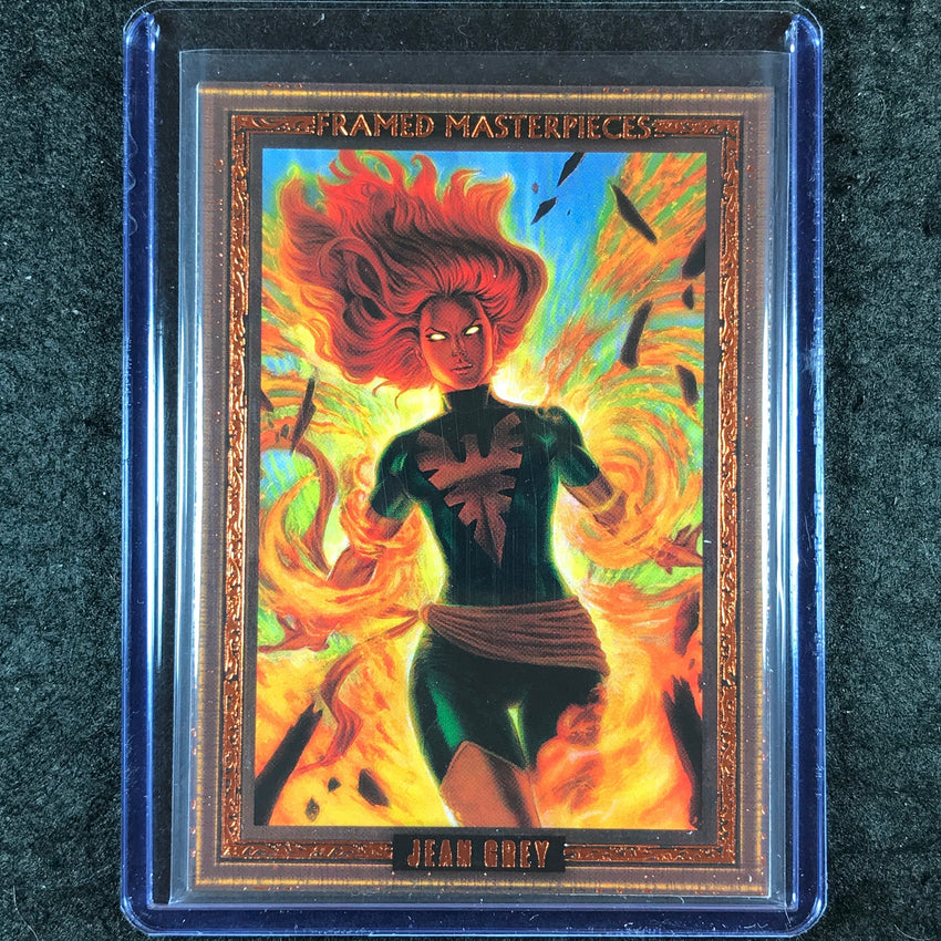 2024 Marvel Masterpieces Nahuel Grego JEAN GREY Framed Masterpieces 62/99 #86