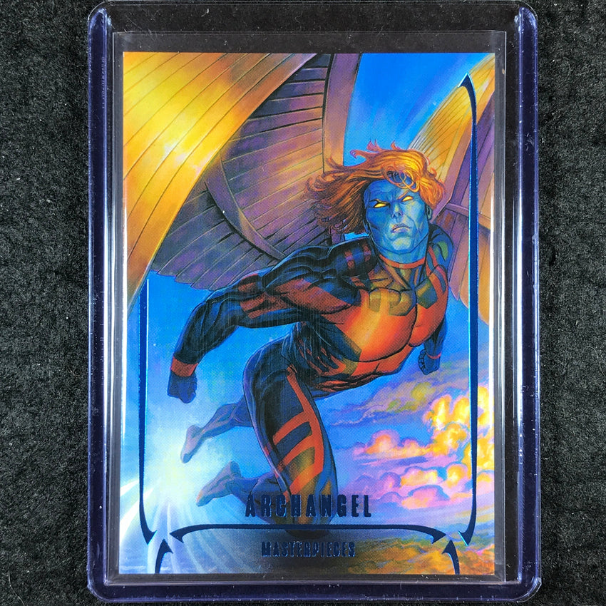 2024 Marvel Masterpieces Nahuel Grego ARCHANGEL Base Blue Wave 14/49 #2